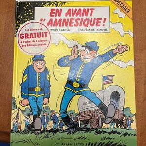 (2/$30) Vintage French Bluecoats No. 29 The Amnesiac Hard Covered Comic Book